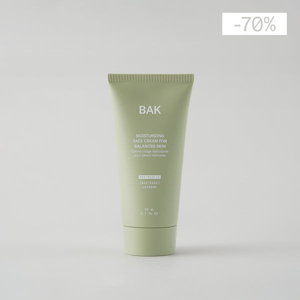 Moisturizing Face Cream for Balanced Skin BAK Skincare Danmark