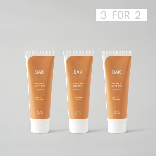 3-pak Serum for Atopic Skin BAK Skincare Danmark
