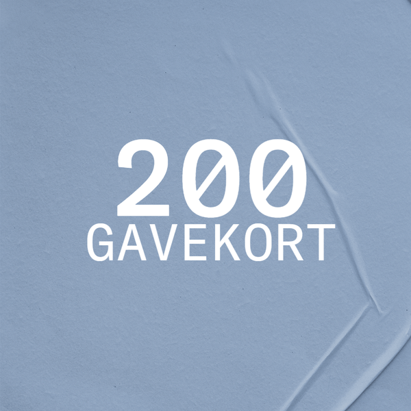 200 kr Gavekort BAK Skincare Danmark