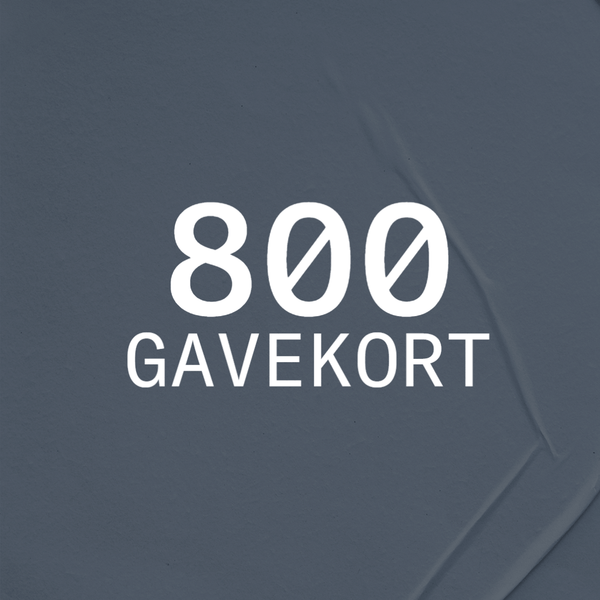 800 kr Gavekort BAK Skincare Danmark